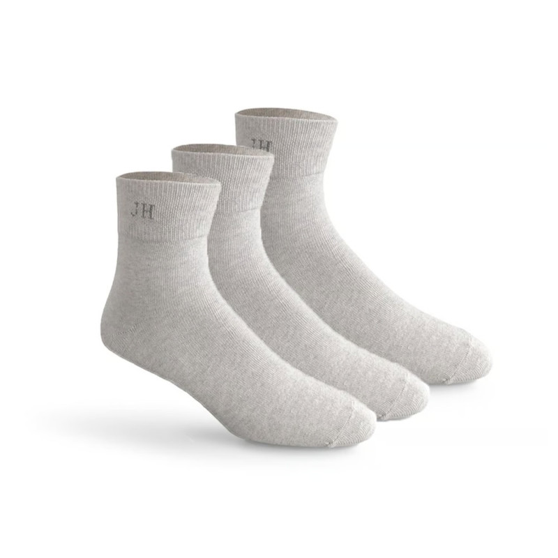 Tripack Medias John Holden Sport Plomo