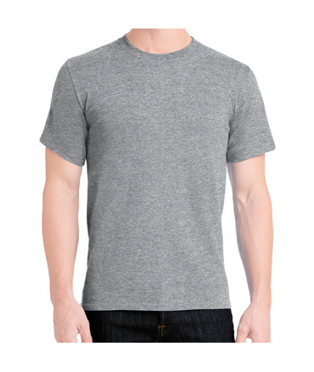 Polo Boston Manga Corta Cuello Redondo Plomo