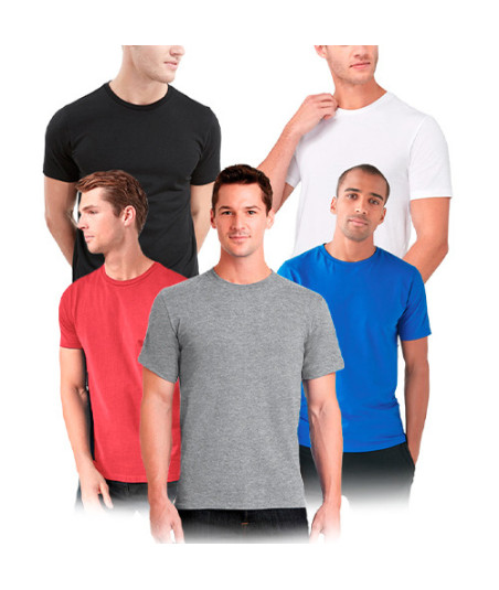 Pack x5 Polo Boston Cuello Redondo - Multicolor