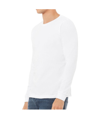Pack x3 Polo Boston Manga Larga Cuello Redondo - Blanco..