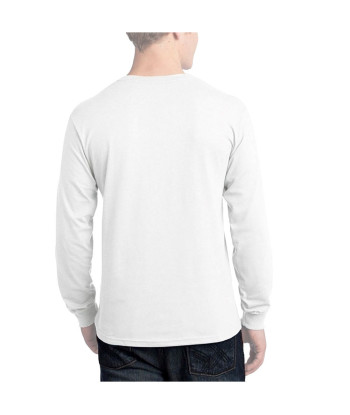Pack x3 Polo Boston Manga Larga Cuello U - Blanco
