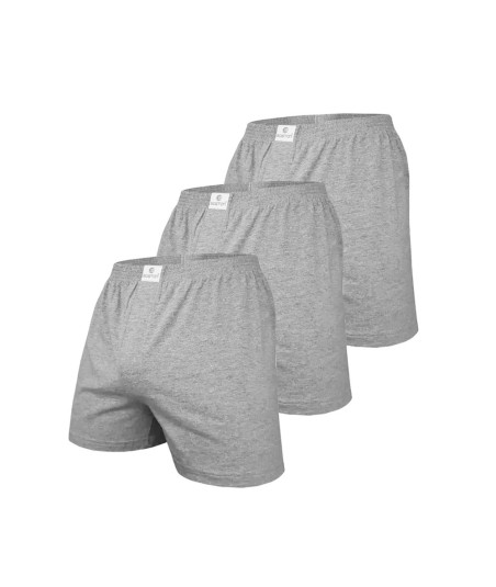 Pack x3 Short Boston Plomo