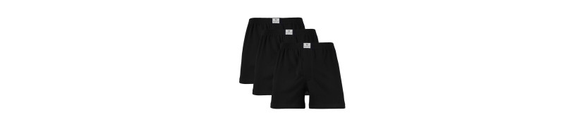 Pack x3 Short Boston Negro