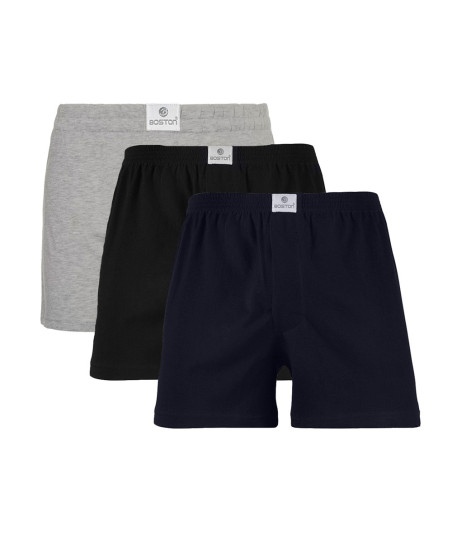 Pack x3 Short Boston Multicolor 1