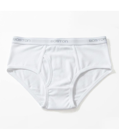 Trusa Boston Clásica Blanco 100% Algodón