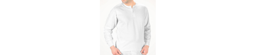 Pijama Afranelada Boston - Blanco
