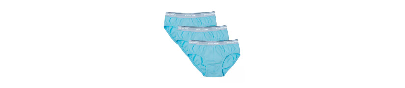 Pack x3 Calzoncillos Boston Kids Celeste