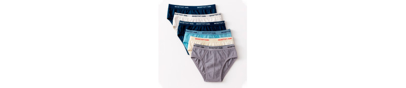 Calzoncillos Boston Kids Pack X6 Multicolor Algodón