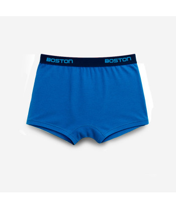 Bóxer Corto Boston Kids Azul Italiano