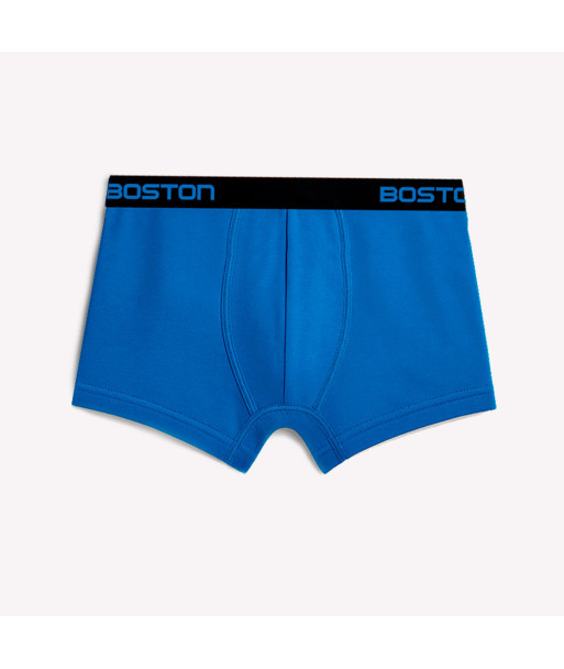 Bóxer Corto Boston Kids Azul Italiano