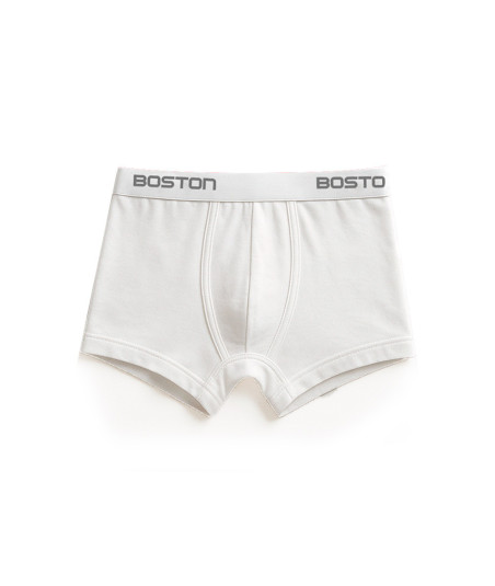 Bóxer Corto Boston Kids Blanco