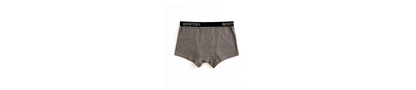 Bóxer Corto Boston Kids Plomo Oscuro