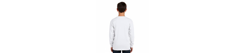 Pack x3 Polo Boston Manga Larga Para Niños