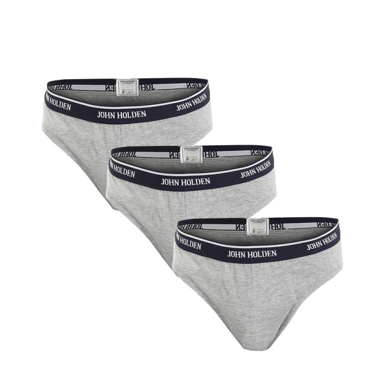 Pack x3 Trusa Deportivas John Holden Blanco
