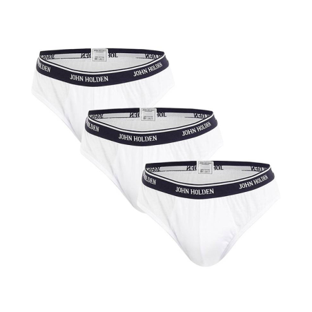 Pack x3 Trusa Deportivas John Holden Blanco