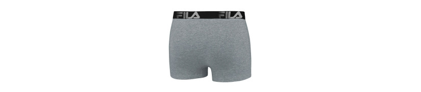 Bóxer Fila Pretina Ancha Plomo Oscuro