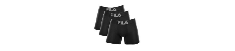 Pack x3 Bóxer Fila Pretina Ancha Negro