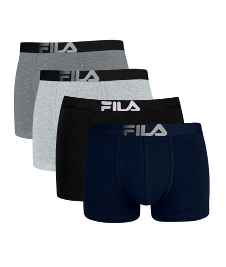 Pack x4 Bóxer Fila Pretina Ancha Multicolor