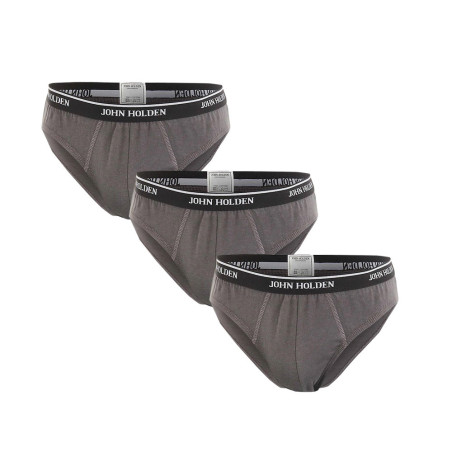 Pack x3 Trusa Deportivas John Holden Charcoal