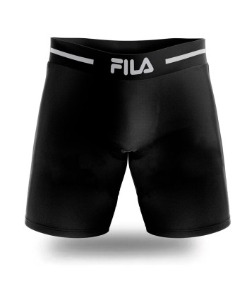 Pack x3 Bóxer Largo Fila Pretina Ancha Negro