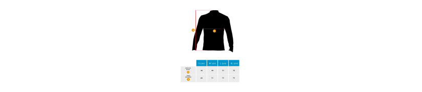 Polo Manga Larga Fila Cuello Alto Plomo Claro
